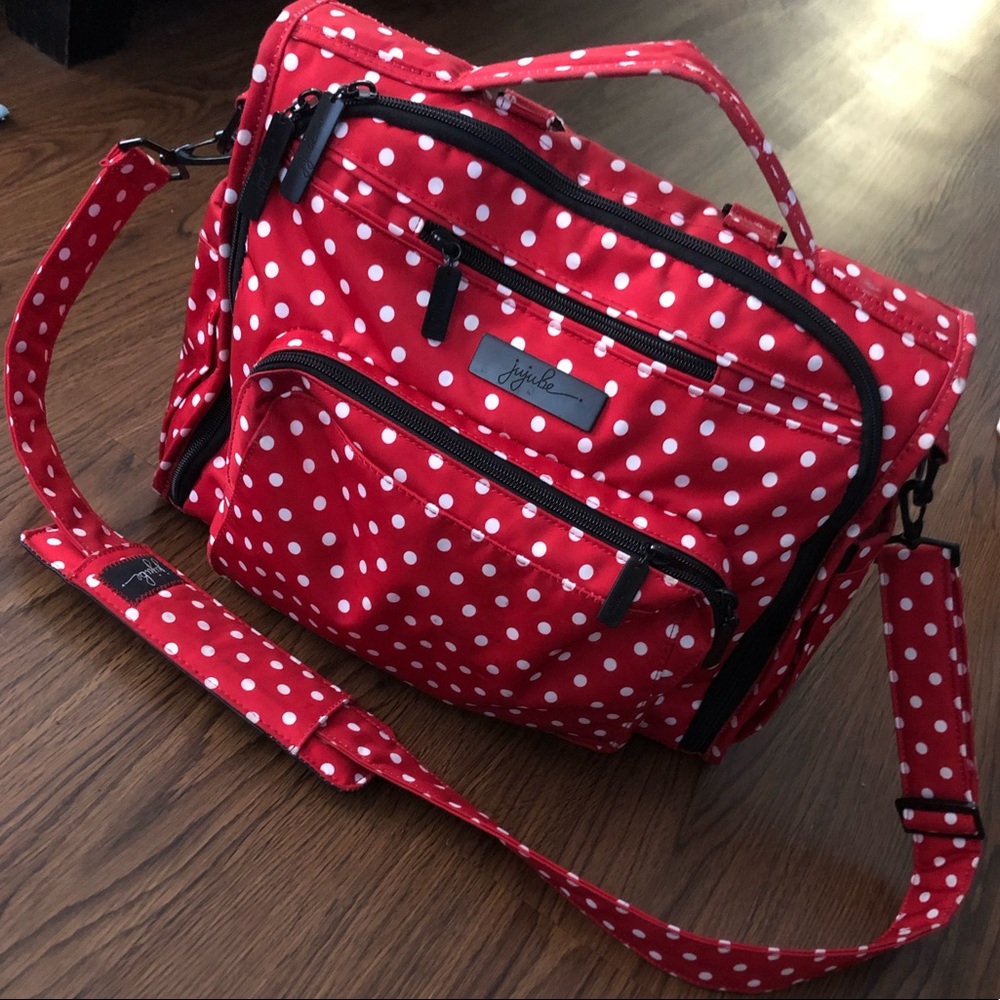 jujube BFF Diaper Bag in Black Ruby